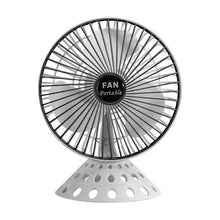 Load image into Gallery viewer, Household Portable USB Big Head Electric Fan
