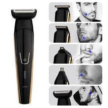 Load image into Gallery viewer, Electric Shavers For Men Waterproof Electric Trimmer Razor Wet &amp; Dry Use Rechargeable Battery Rotary Shavers Machine Shaving
