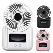 Load image into Gallery viewer, Battery Operated Rechargeable Handheld Small Fan
