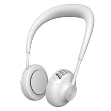 Load image into Gallery viewer, Silent Portable Bladeless Headphone Style Neck Fan
