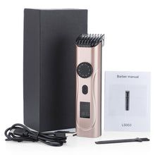 Load image into Gallery viewer, USB Electric Hair Clippers Rechargeable Beard Hair Trimmer
