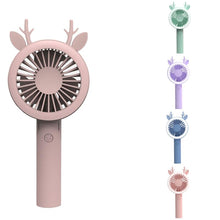 Load image into Gallery viewer, Rechargeable Air Cooler Operated Hand Held USB Fan
