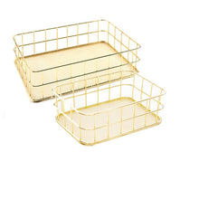 Load image into Gallery viewer, Wrought Iron Kitchen Seasoning Storage Basket
