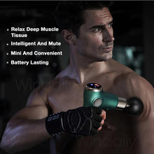 Load image into Gallery viewer, Mini LCD Massage Gun 32 Speed Touch Screen Deep Tissue
