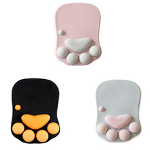 Load image into Gallery viewer, 3D Cat Paw Mouse Pad Cute Wrist Rest Support
