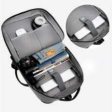 Load image into Gallery viewer, Mens Multifunctional Casual Oxford Cloth Notebook Backpack
