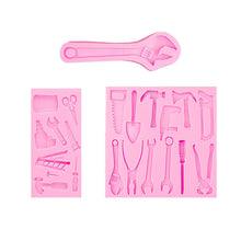 Load image into Gallery viewer, 3pcs Hardware Mold Silicone Tool Mould Multi-Purposes
