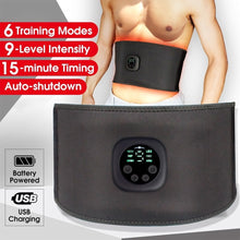 Load image into Gallery viewer, EMS Fitness Trainer Belt Waist Support Training Device
