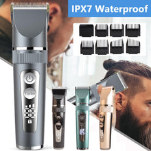 Load image into Gallery viewer, Washable Electric Hair Clipper Ceramic Professional
