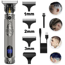 Load image into Gallery viewer, Barber Shop Oil Head 0mm Electric Hair Trimmer Professional
