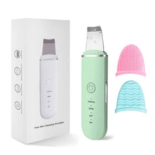 Load image into Gallery viewer, Ultrasonic Cleaner Skin Scrubber Face Cleansing Machine Facial Acne Blackhead Remover USB Charge Skin Care Beauty Device
