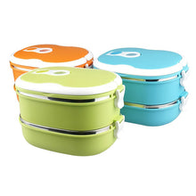 Load image into Gallery viewer, Double-Layer Leak-Proof Lunch Box Food Storage Container
