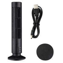Load image into Gallery viewer, Small Portable Quiet Bladeless 2 Speed Electric Fan
