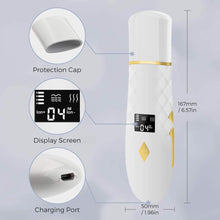 Load image into Gallery viewer, EMS Skin Scrubber Ultrasonic Facial Skin Spatula 36-42°C Heating Facial Cleansing Blackhead Remover Extractor Face Cleaning Tool

