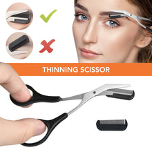 Load image into Gallery viewer, 11Pcs Professional Eyebrow Trimming Tool Set

