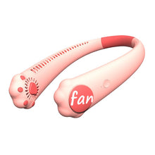 Load image into Gallery viewer, Portable Sports Mini Neck Leafless Fan
