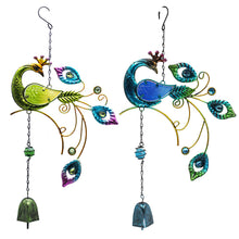 Load image into Gallery viewer, Wind Chime Peacock Wall Hanging Decoration Pendant Ornament
