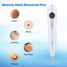 Load image into Gallery viewer, Mole Spot Scanning Pen Needle Light LED Screen 9-speed Tattoo Removal Plasma Pen Beauty Instrument
