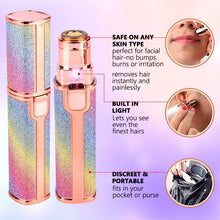 Load image into Gallery viewer, 2 in 1 Electric Eyebrow Trimmer Painless Eye Brow Epilator

