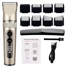 Load image into Gallery viewer, Full Body Washable Electric Hair Clipper Ceramic Professional
