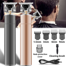 Load image into Gallery viewer, Metal Housing Professional Hair Trimmer Barber Cordless
