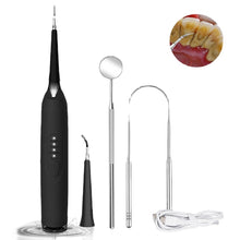 Load image into Gallery viewer, Electric Tooth Cleaner Sonic Dental Scaler LED Light Teeth Whitening Kit For Teeth Tartar Calculus Stains Remover Teeth Cleaning
