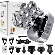 Load image into Gallery viewer, 6 in 1 Multifunction Electric Shaver Wet Dry Use Trimmer
