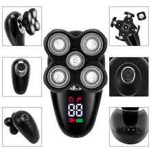 Load image into Gallery viewer, Electric Razor for Men Bald Head Shaver LED Display
