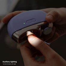 Load image into Gallery viewer, 2 IN 1 Electric Nail Clipper Cutter With LED Light Automatic Nail Grinder Trimmer For Baby Adult Manicure Tools Nails Clippers
