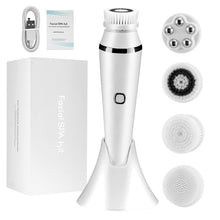 Load image into Gallery viewer, Electric 4 in1 Face Cleansing Brush Sonic Blackhead
