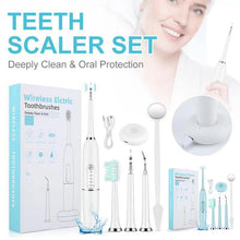Load image into Gallery viewer, Fashion Electric Toothbrush Rechargeable Sonic Dental Scaler 5 Modes Oral Teeth Tartar Remover Tooth Brush Whitening Waterproof
