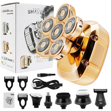 Load image into Gallery viewer, 6 in 1 Multifunction Electric Shaver Wet Dry Use Trimmer
