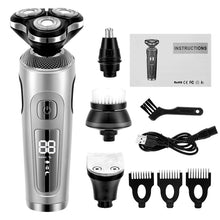 Load image into Gallery viewer, Multi-function Electric Shaver Electric Razor USB
