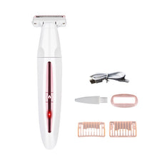 Load image into Gallery viewer, USB Male Female Pubic Shaving Hair Trimmer Electric Razor
