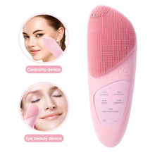 Load image into Gallery viewer, 5 In 1 Face Massager Silicone Facial Cleanser Face Brush
