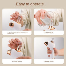 Load image into Gallery viewer, High Pressure Handheld Oxygen Injector Spray Hydration Meter Nano Spray Facial Moisturizing Cleansing Face Beauty Device
