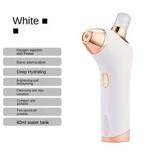 Load image into Gallery viewer, High Pressure Handheld Oxygen Injector Spray Hydration Meter Nano Spray Facial Moisturizing Cleansing Face Beauty Device

