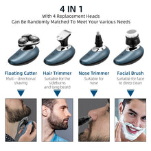 Load image into Gallery viewer, 4 In 1 Electric Shaver 3D Floating Cutter Electric Razor
