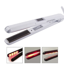 Load image into Gallery viewer, Hair Straightener Infrared and Ultrasonic Profession Cold Hair Care Iron
