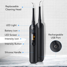 Load image into Gallery viewer, Electric Dental Calculus Remover LED Display Rechargeable Sonic Dental Scaler Tooth Cleaner Tartar Removal Teeth Whitening Tools
