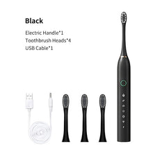 Load image into Gallery viewer, Smart Electric Sonic Toothbrush Rechargeable USB Teeth Brush
