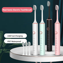 Load image into Gallery viewer, Ultrasonic Sonic Electric Toothbrush for Adults USB Rechargeable
