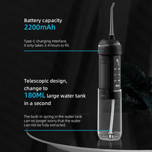 Load image into Gallery viewer, Stretch Oral Irrigator Intelligent Portable Dental Water Jet Flosser
