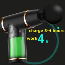 Load image into Gallery viewer, Mini USB Deep Tissue Massage Gun Muscle Relaxation Massage Equipment Muscle Relaxer Booster Fascia gun for Gym
