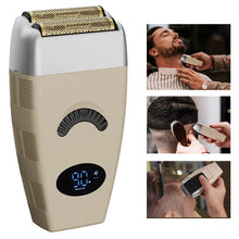 Load image into Gallery viewer, Rechargeable Hair &amp; Beard Electric Shaver For Men Facial Electric Razor

