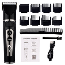 Load image into Gallery viewer, Full Body Washable Electric Hair Clipper Ceramic Professional
