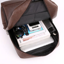 Load image into Gallery viewer, Multifunctional Men's High-quality PU Leather Laptop Backpack
