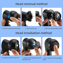 Load image into Gallery viewer, Electric Grinding Pedicure Tools Foot Sandpaper File for Heels Professional Foot Care Tool Dead Hard Skin Callus Remover
