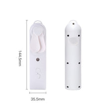 Load image into Gallery viewer, USB Rechargeable 2 In 1 Mini Fan Steamer Facial Humidifier Mister
