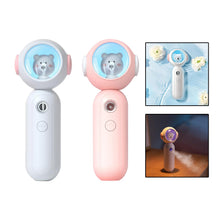 Load image into Gallery viewer, Mini Nano Facial Mister Facial Steamer 30ml Visual Water Tank USB Rechargeable Moisturizing for Bedroom Travel Home Girls Gifts
